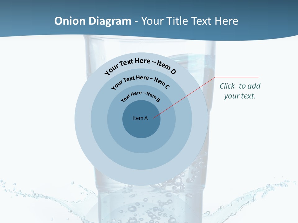 Thirst Glass Water PowerPoint Template