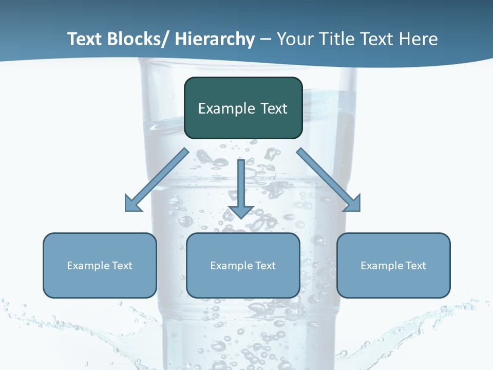 Thirst Glass Water PowerPoint Template