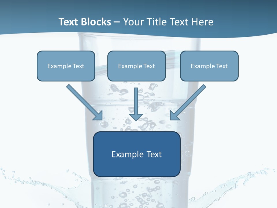 Thirst Glass Water PowerPoint Template