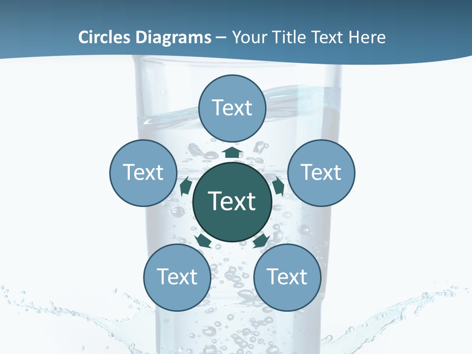 Thirst Glass Water PowerPoint Template