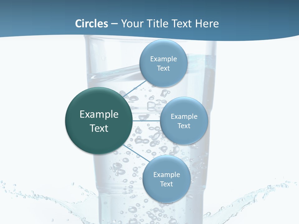 Thirst Glass Water PowerPoint Template