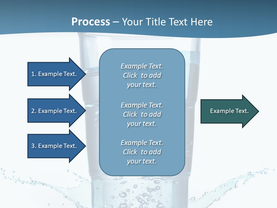Thirst Glass Water PowerPoint Template