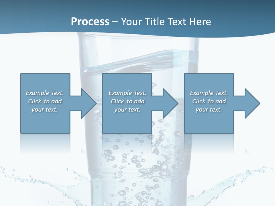 Thirst Glass Water PowerPoint Template