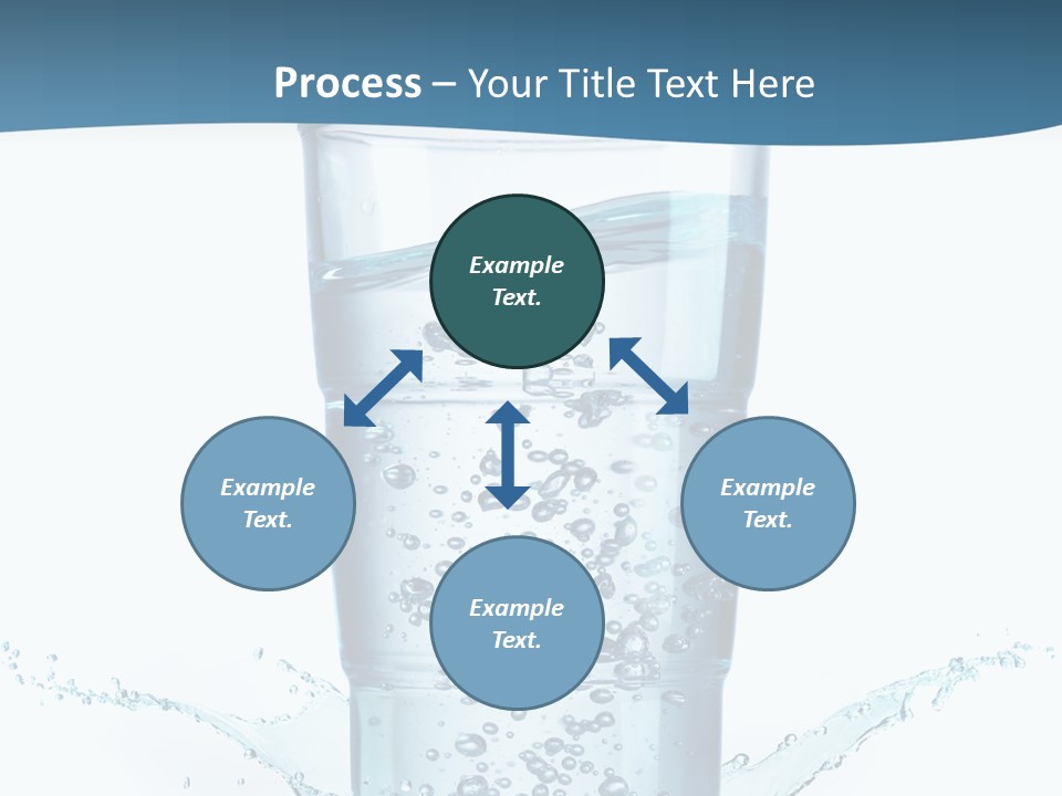 Thirst Glass Water PowerPoint Template