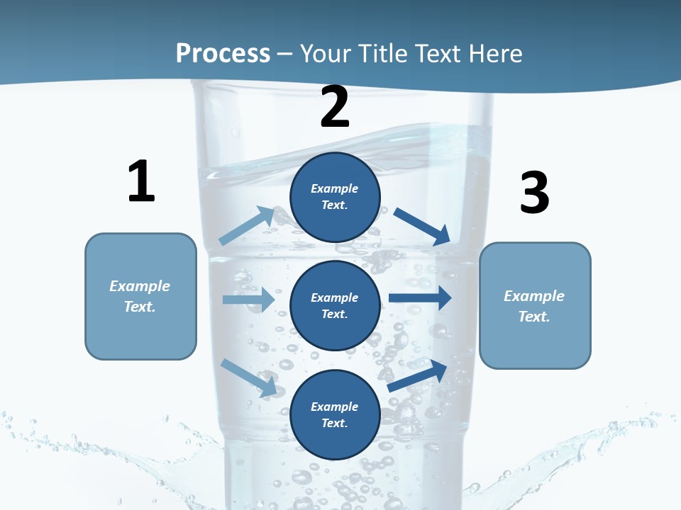 Thirst Glass Water PowerPoint Template