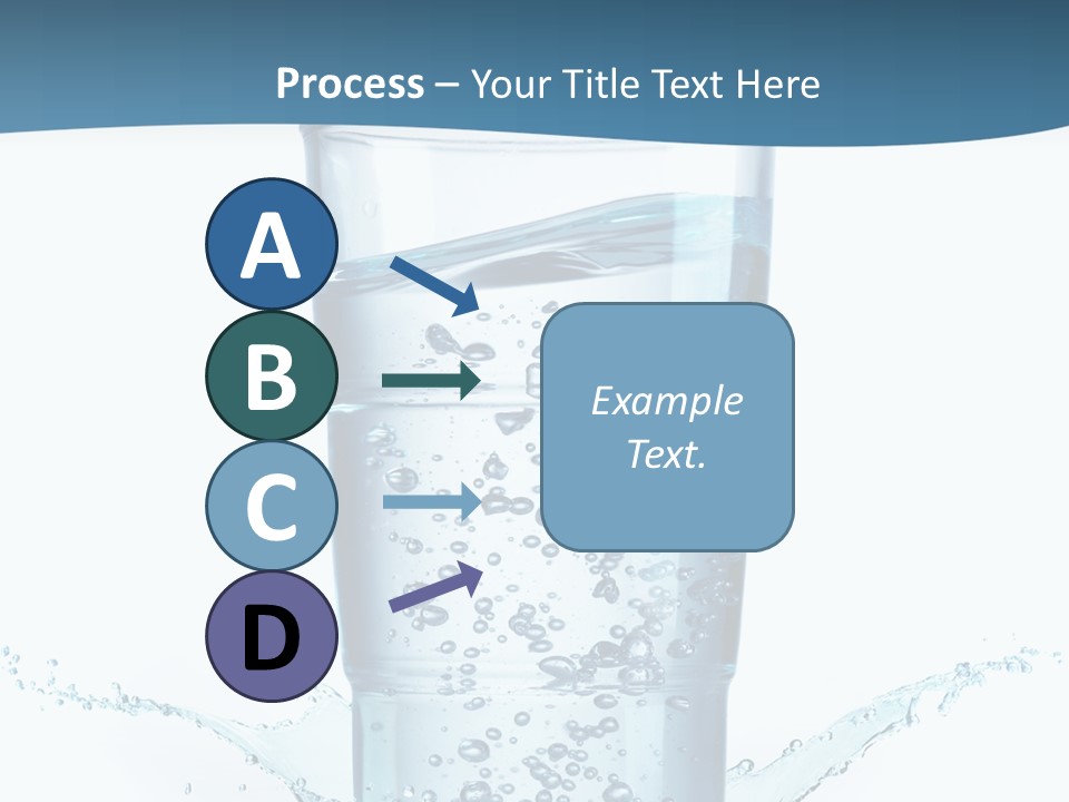 Thirst Glass Water PowerPoint Template