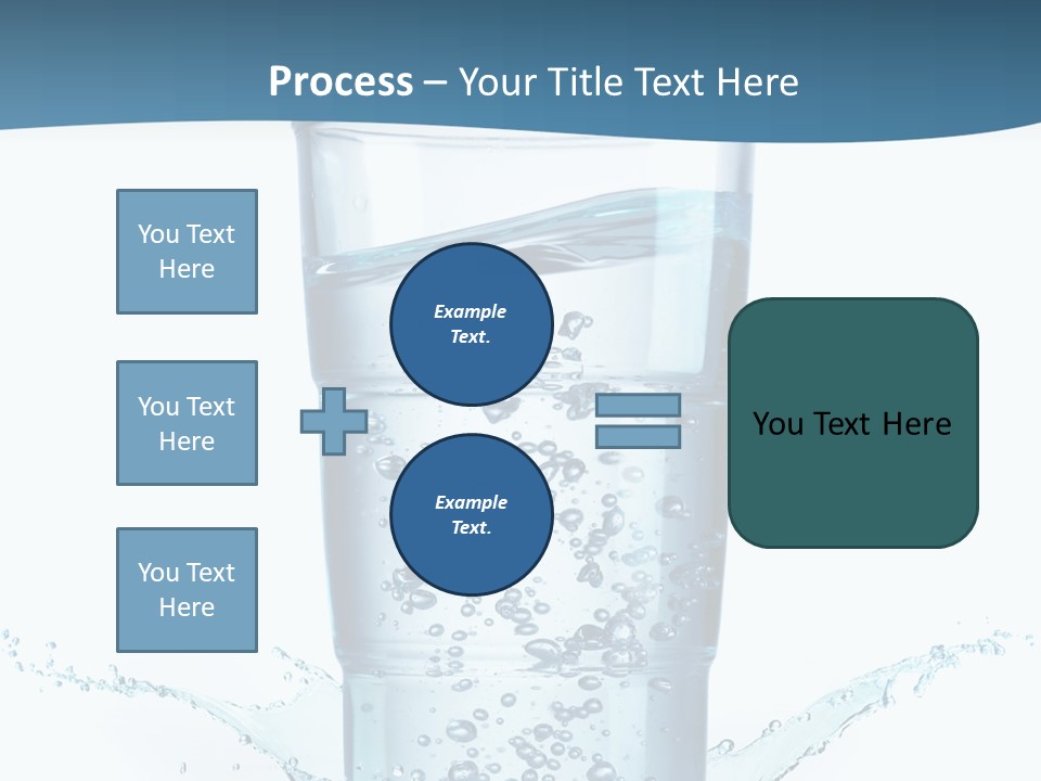 Thirst Glass Water PowerPoint Template