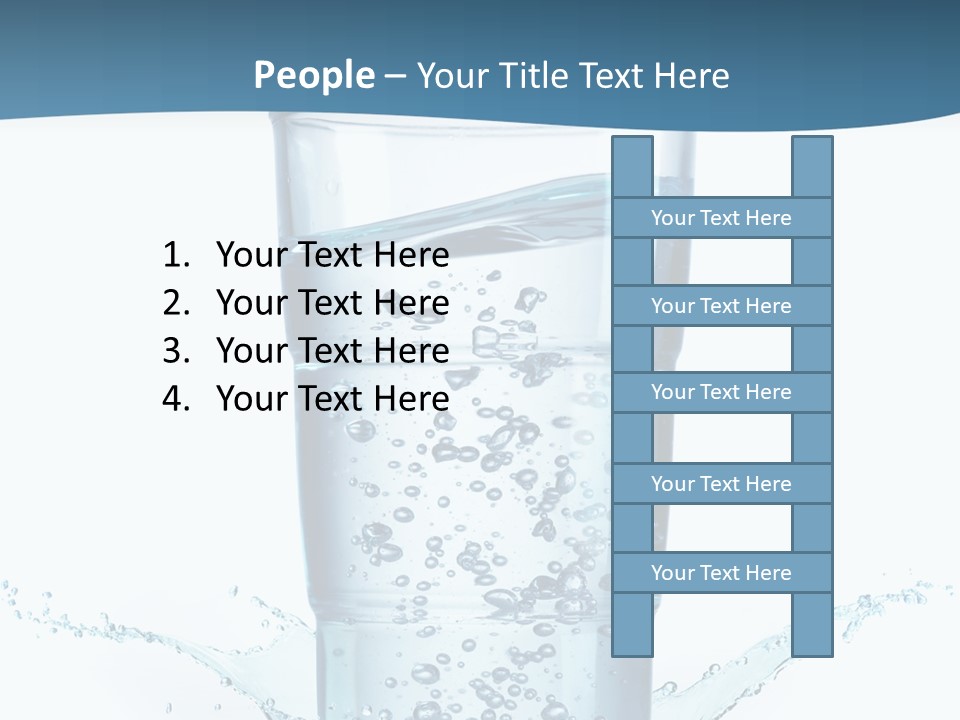 Thirst Glass Water PowerPoint Template
