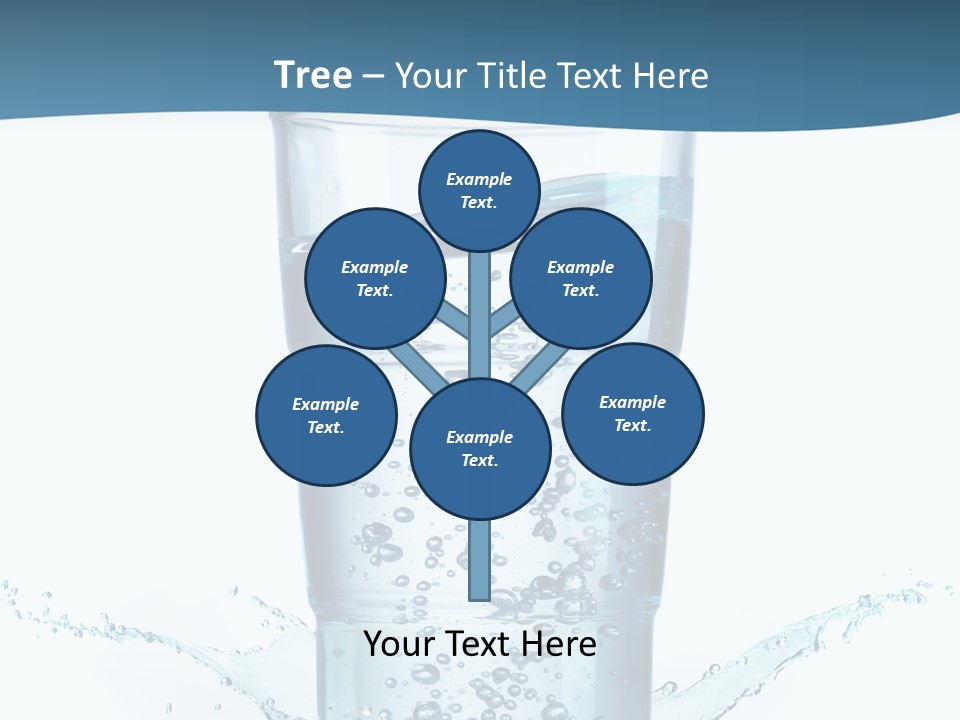 Thirst Glass Water PowerPoint Template