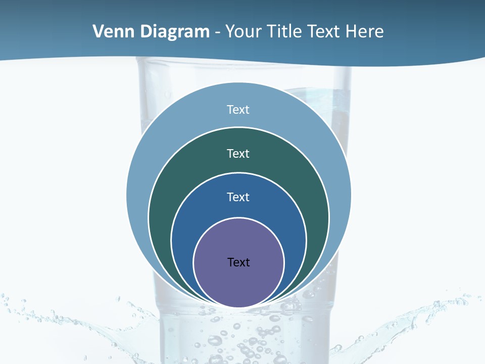 Thirst Glass Water PowerPoint Template