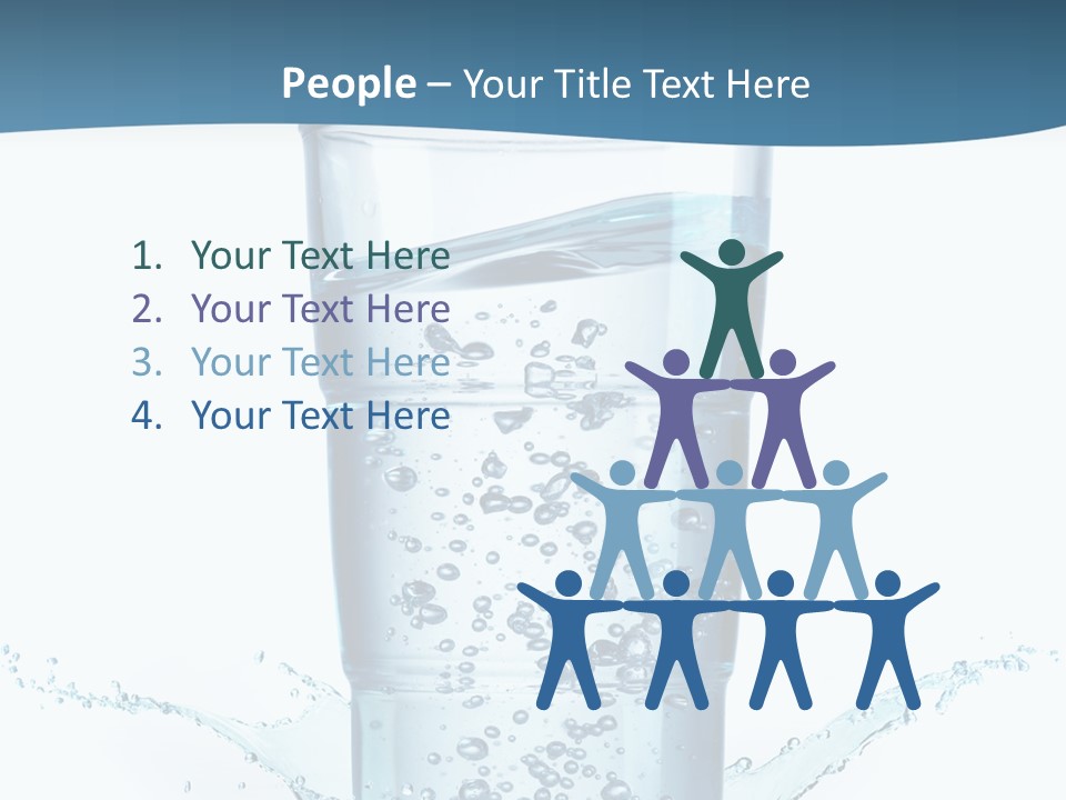 Thirst Glass Water PowerPoint Template