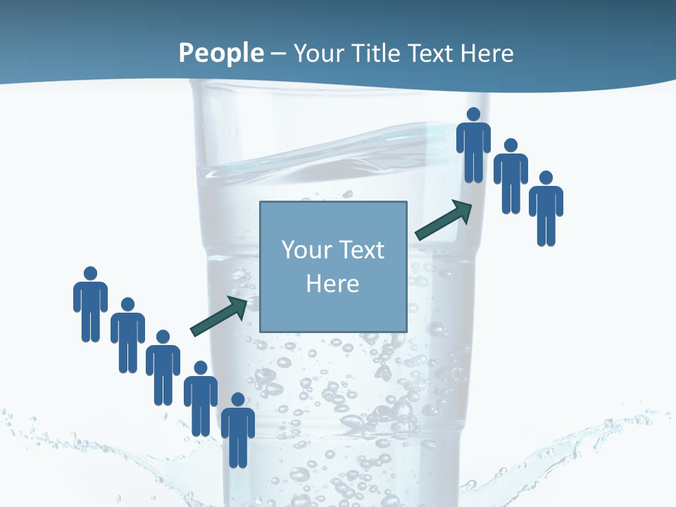 Thirst Glass Water PowerPoint Template