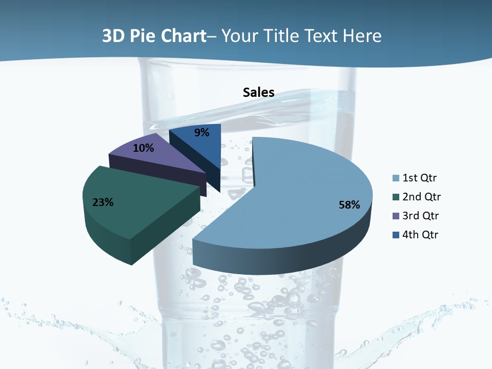 Thirst Glass Water PowerPoint Template