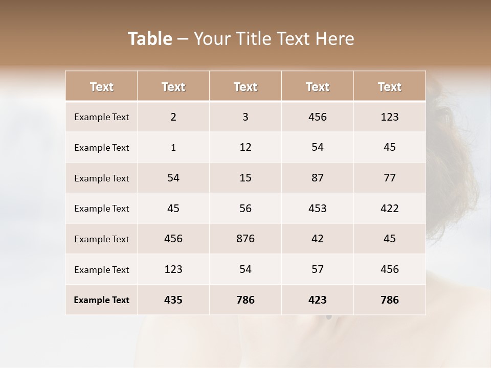 Care Face Health PowerPoint Template