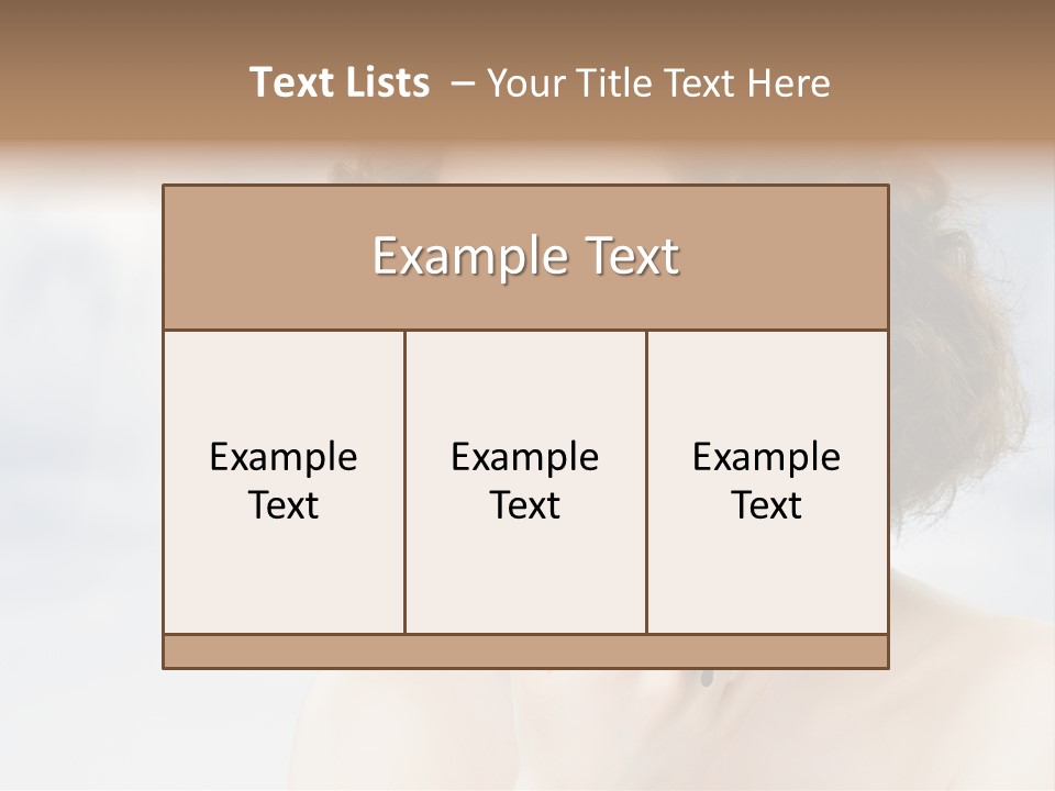 Care Face Health PowerPoint Template