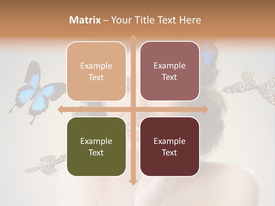 Head Face Smile PowerPoint Template