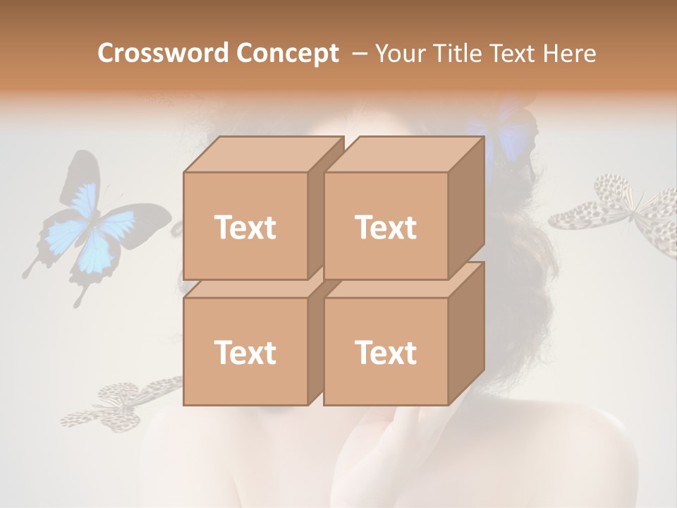 Head Face Smile PowerPoint Template