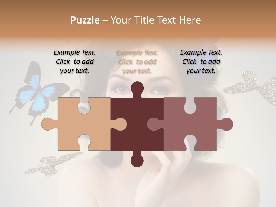 Head Face Smile PowerPoint Template