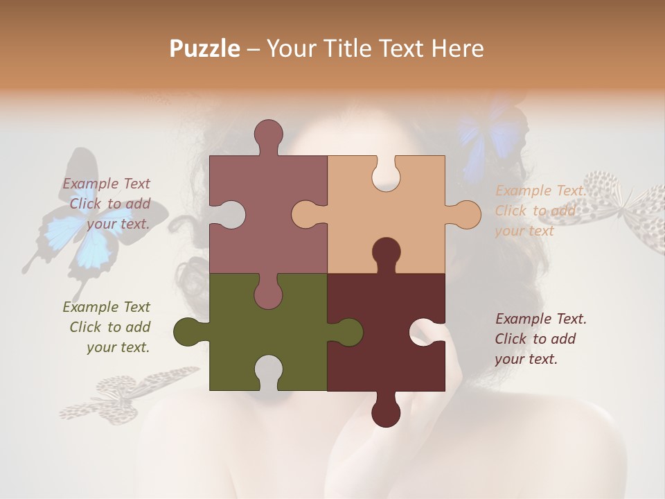 Head Face Smile PowerPoint Template