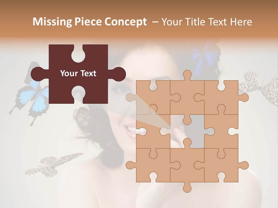 Head Face Smile PowerPoint Template