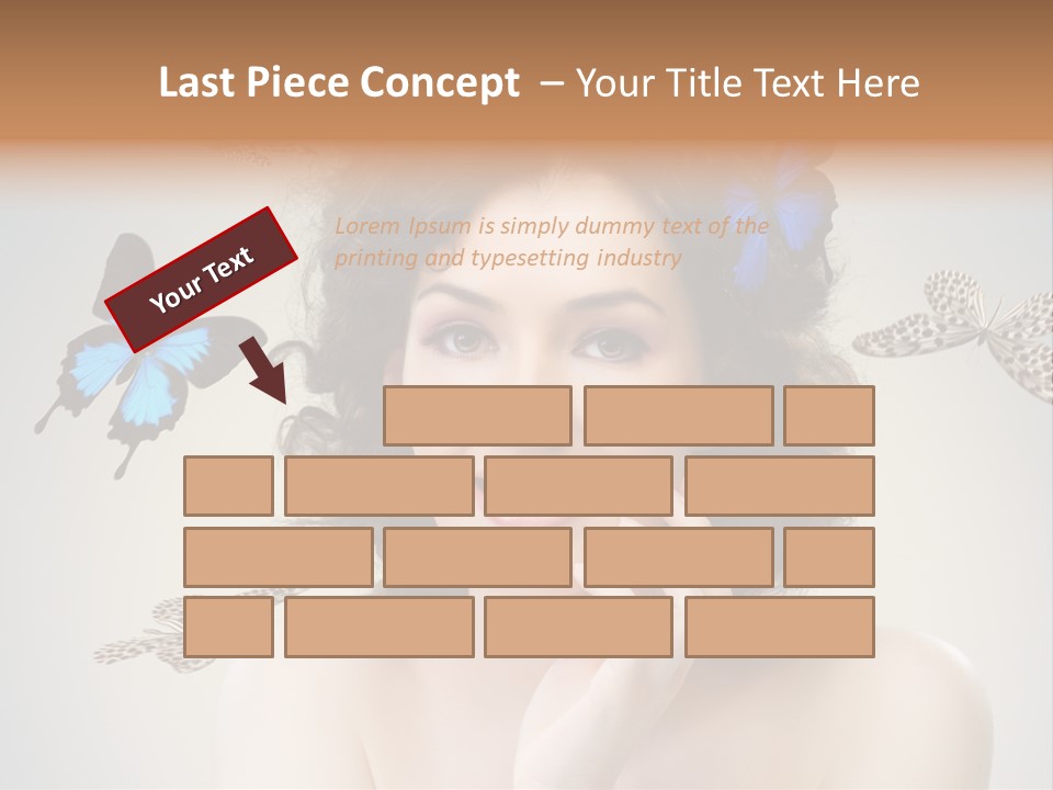 Head Face Smile PowerPoint Template