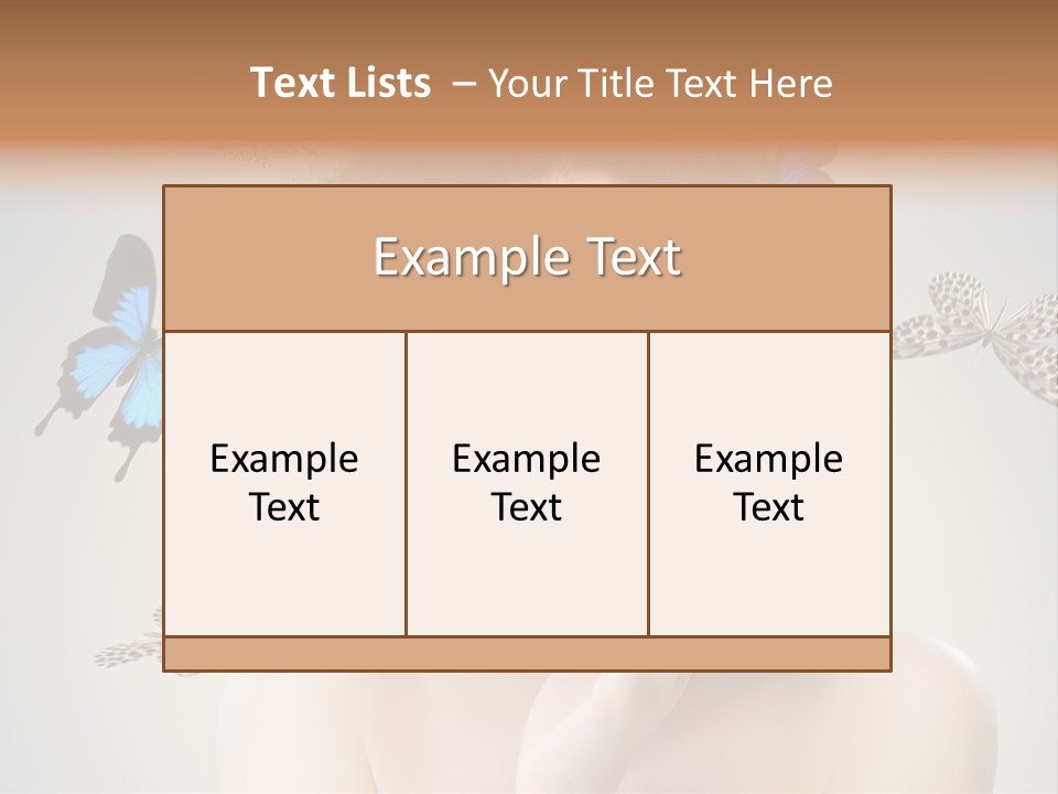Head Face Smile PowerPoint Template