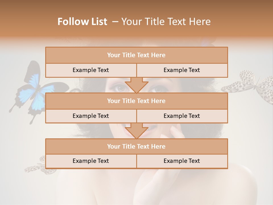 Head Face Smile PowerPoint Template