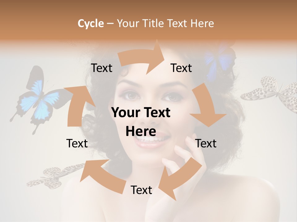 Head Face Smile PowerPoint Template