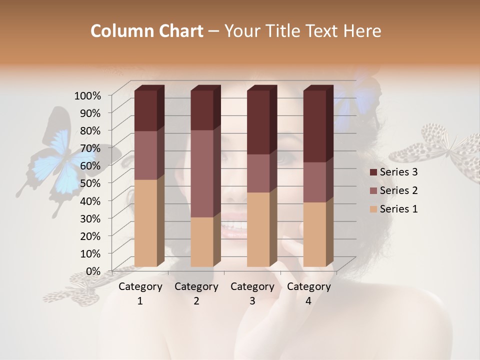 Head Face Smile PowerPoint Template