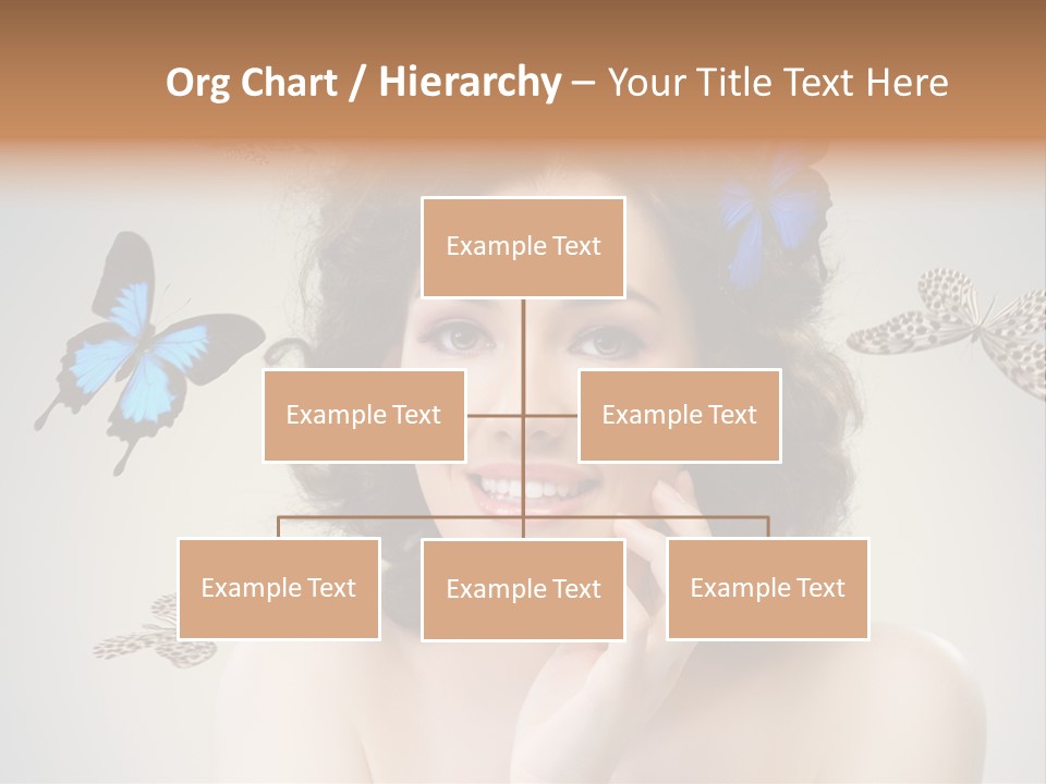 Head Face Smile PowerPoint Template