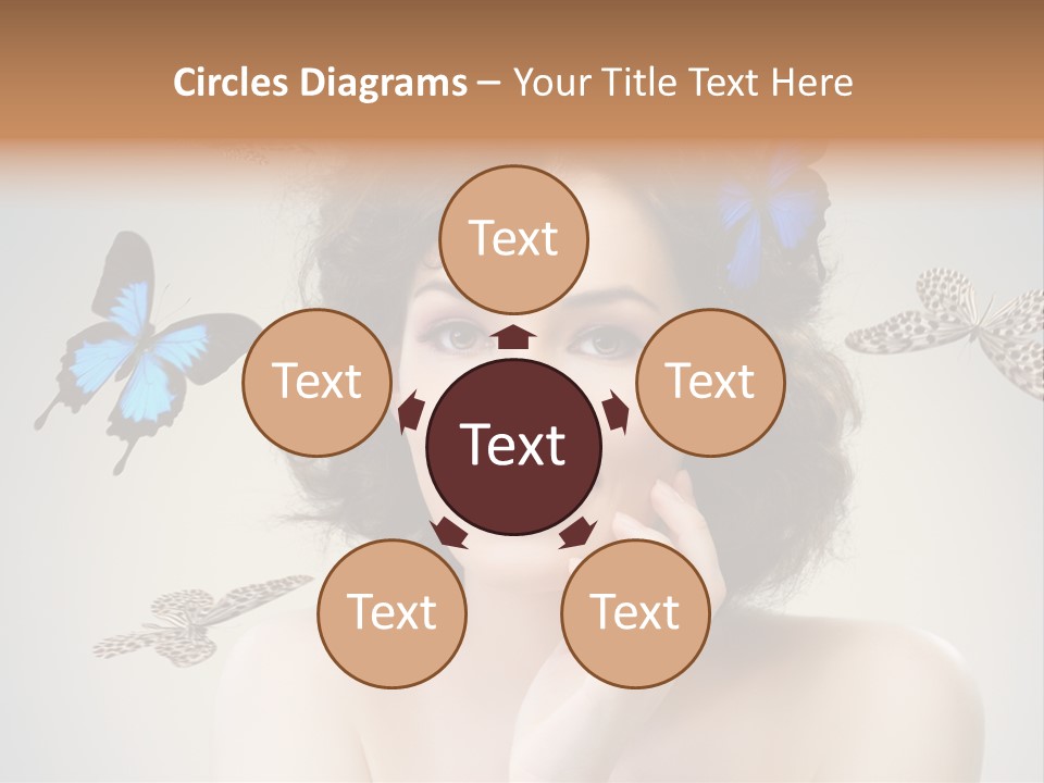 Head Face Smile PowerPoint Template