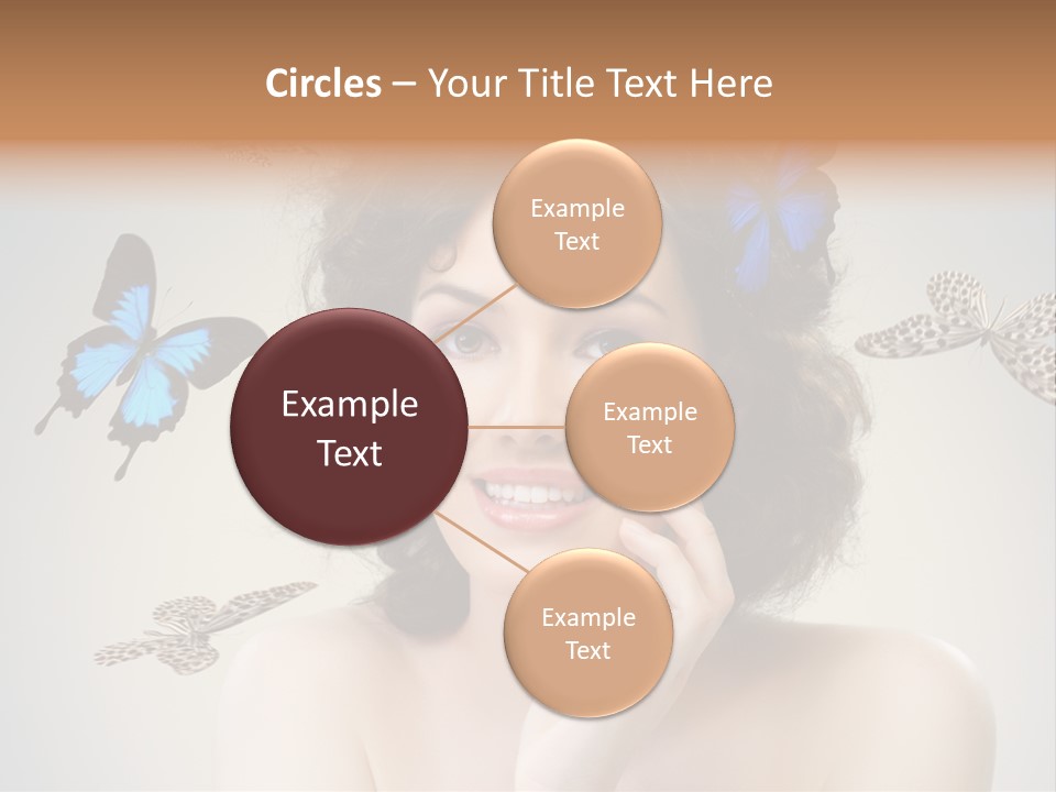 Head Face Smile PowerPoint Template