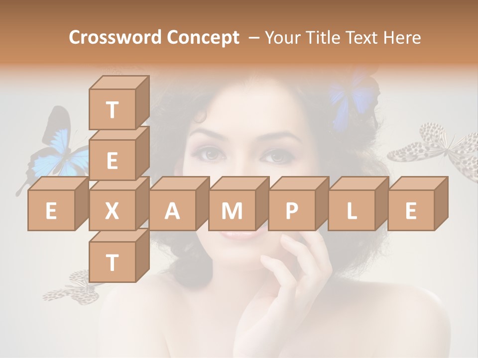 Head Face Smile PowerPoint Template