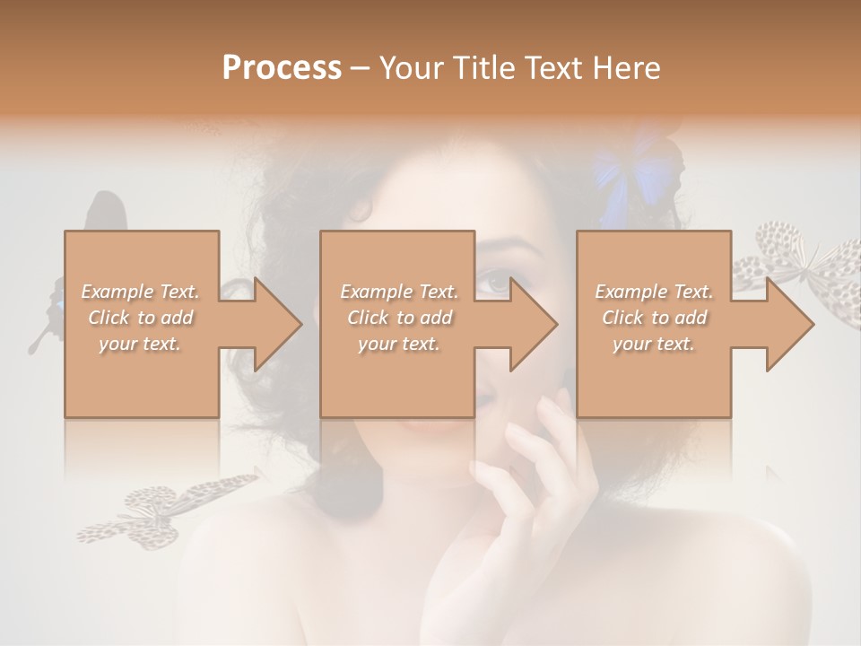 Head Face Smile PowerPoint Template