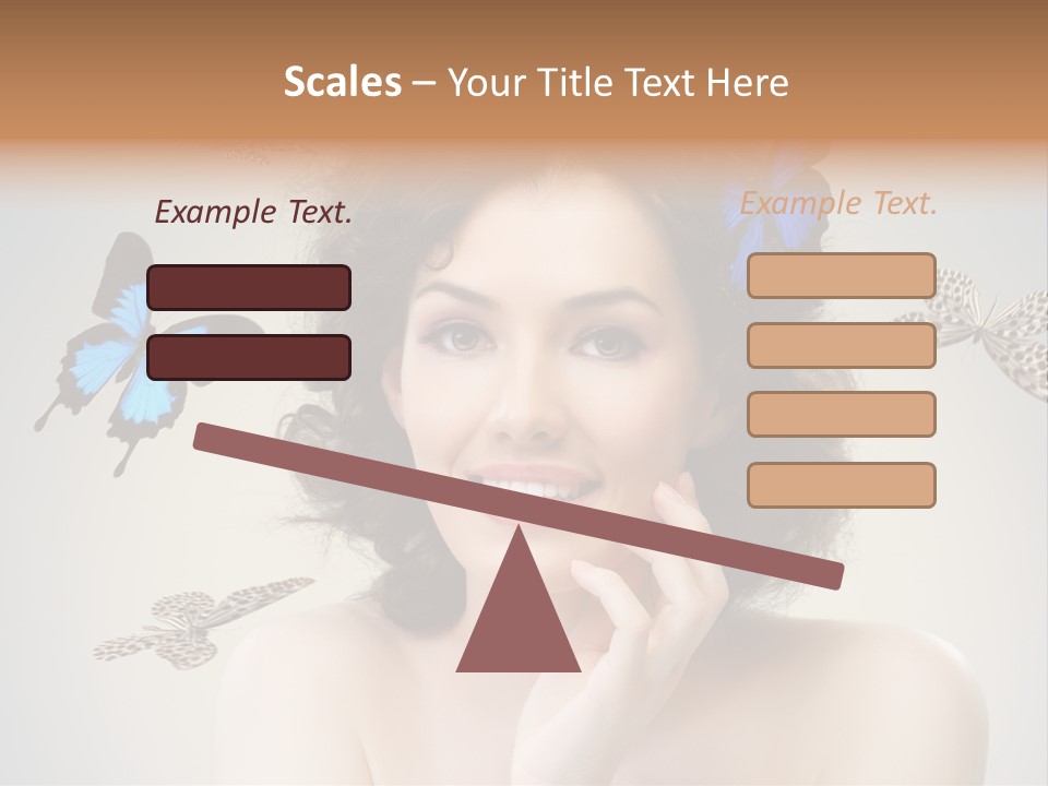 Head Face Smile PowerPoint Template