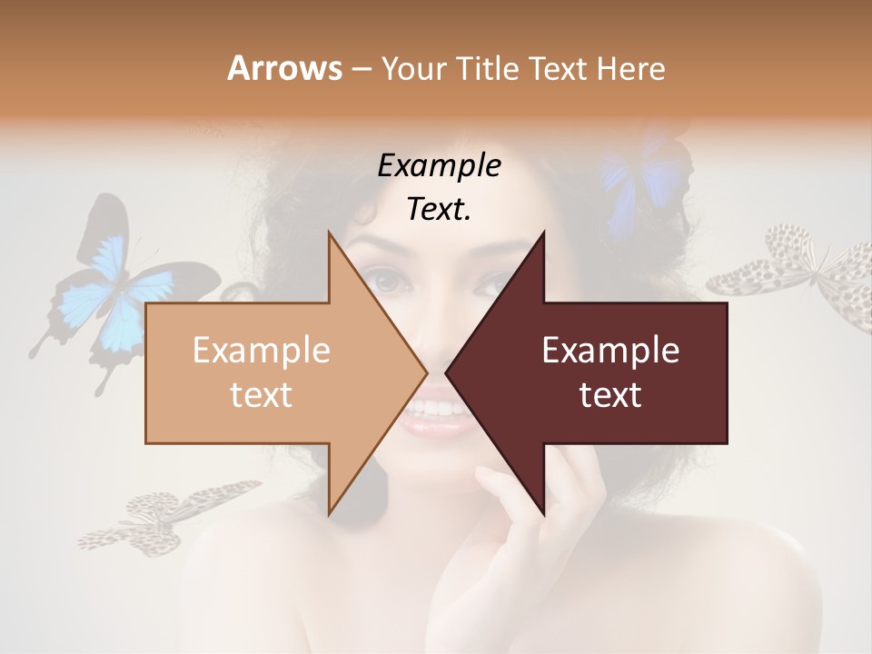 Head Face Smile PowerPoint Template