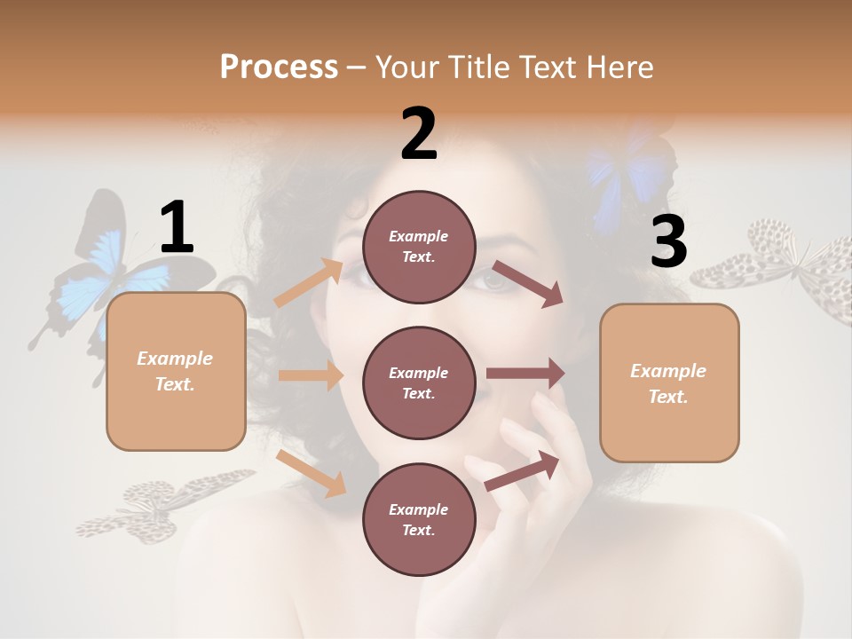 Head Face Smile PowerPoint Template