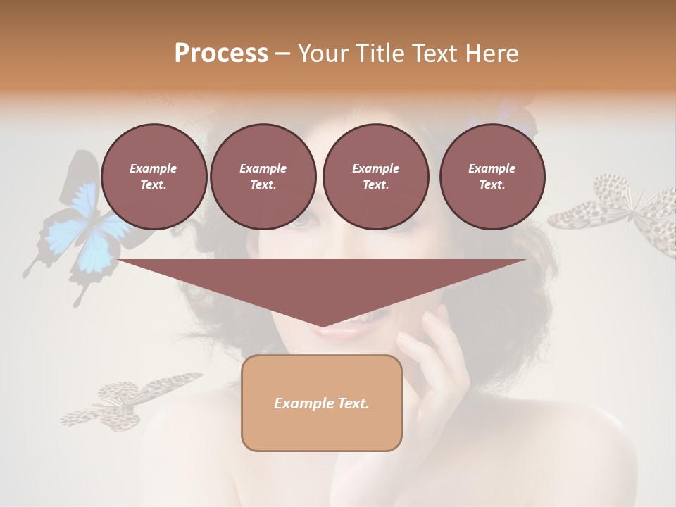 Head Face Smile PowerPoint Template