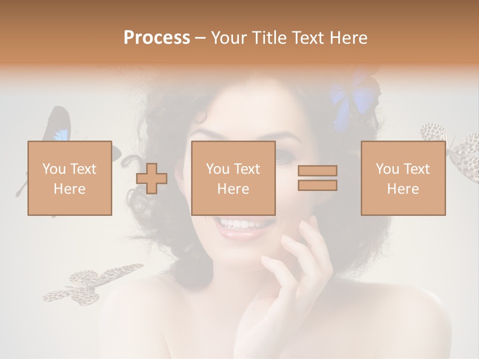 Head Face Smile PowerPoint Template