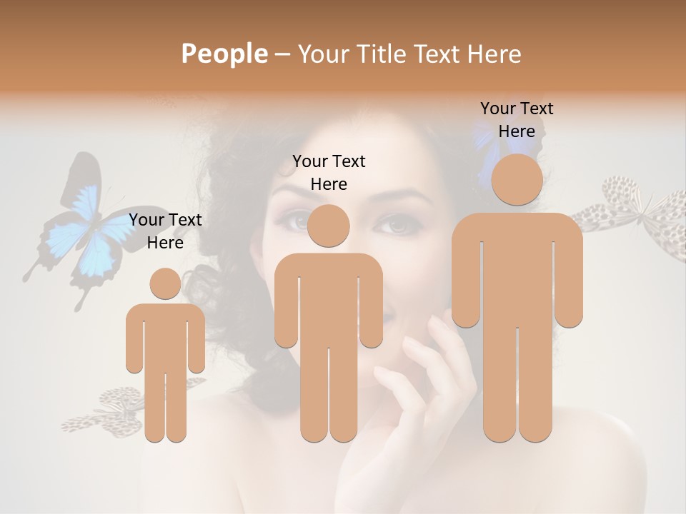 Head Face Smile PowerPoint Template