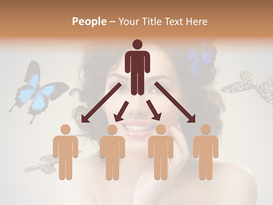 Head Face Smile PowerPoint Template