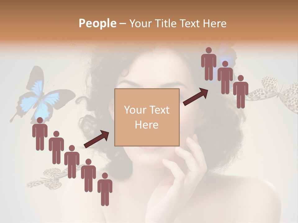 Head Face Smile PowerPoint Template