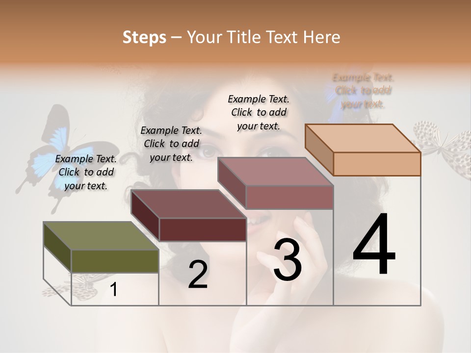 Head Face Smile PowerPoint Template