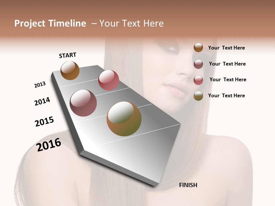 Sexy Fashion Glamour PowerPoint Template