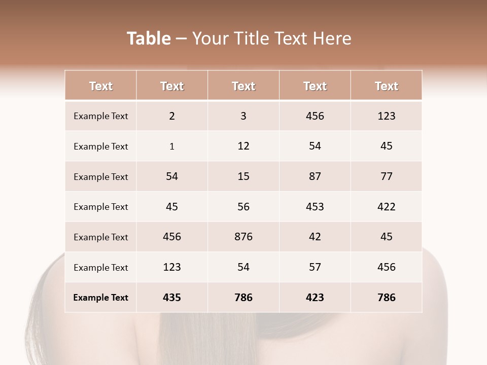 Sexy Fashion Glamour PowerPoint Template