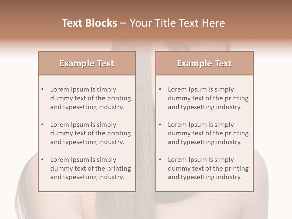 Sexy Fashion Glamour PowerPoint Template