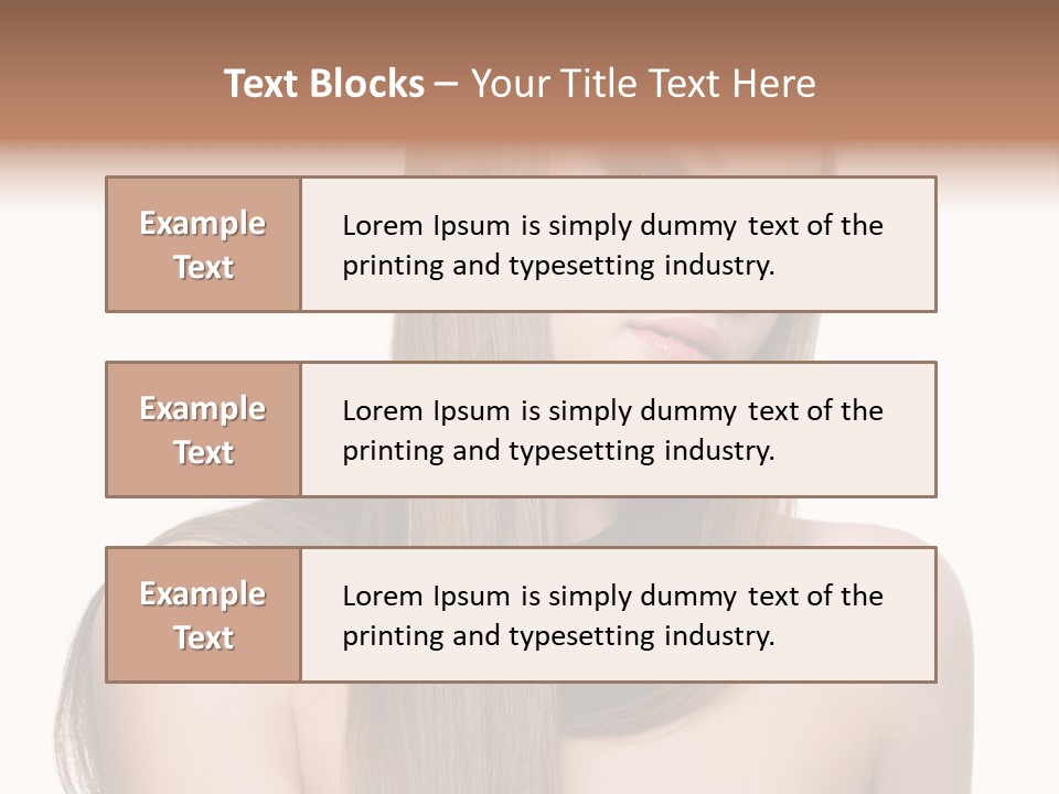 Sexy Fashion Glamour PowerPoint Template