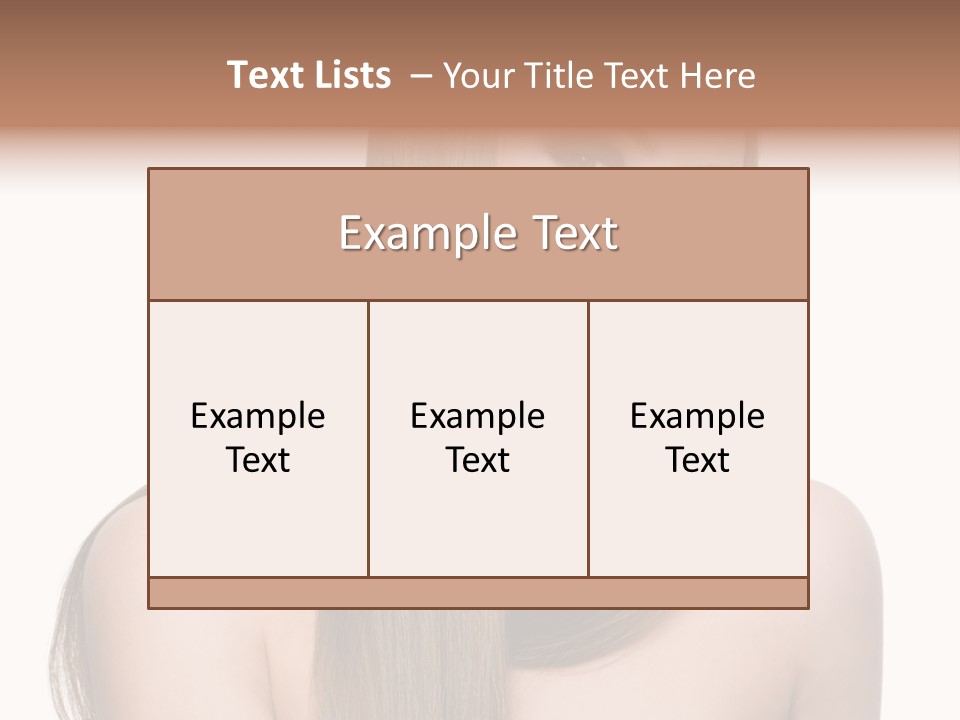 Sexy Fashion Glamour PowerPoint Template