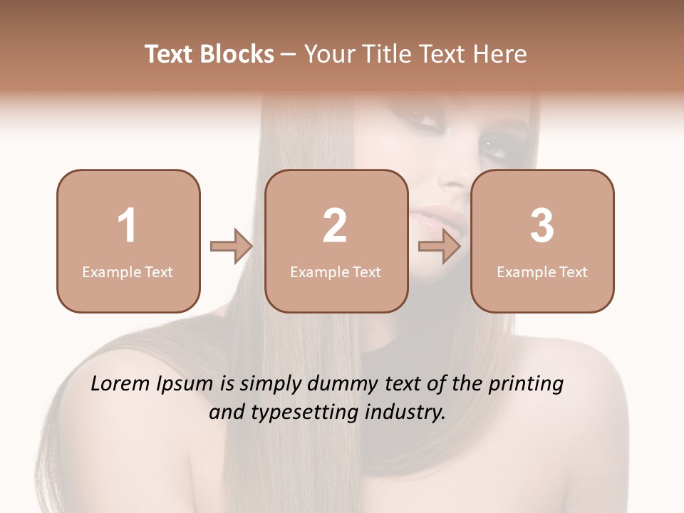 Sexy Fashion Glamour PowerPoint Template