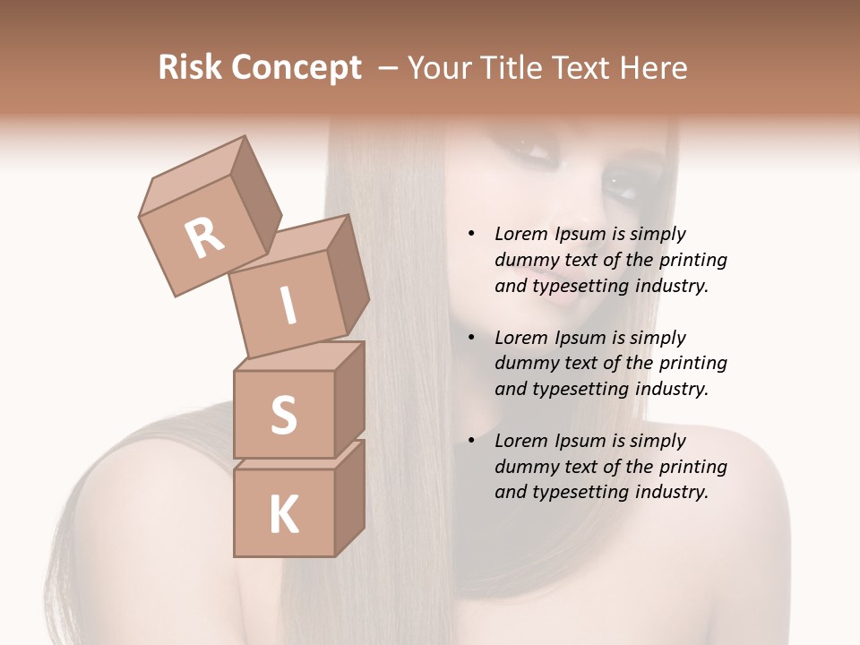 Sexy Fashion Glamour PowerPoint Template